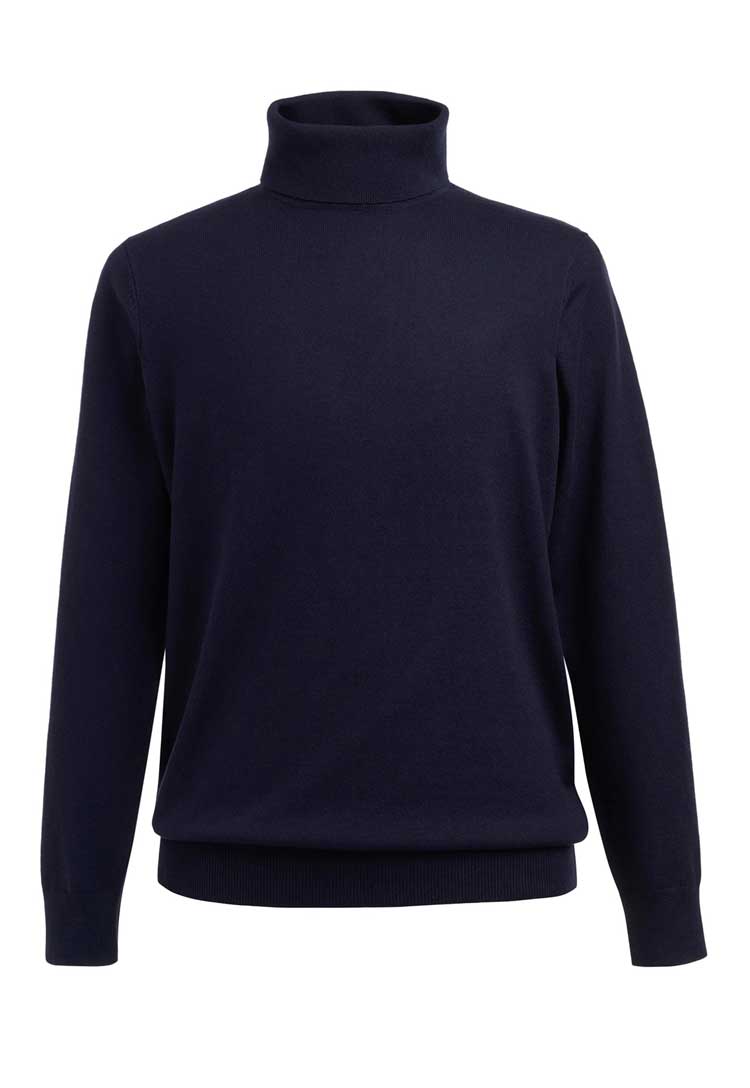 Oslo Merino Wool Rollneck Jumper - The Work Uniform Company