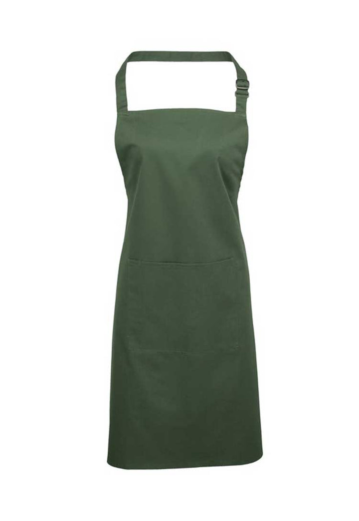 Bib Apron With Pocket PR154 - The Work Uniform Company