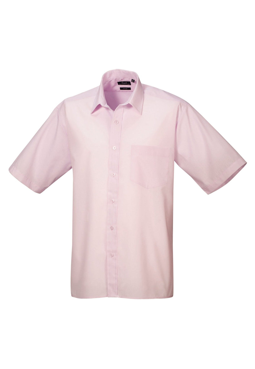Men's Vibrant Short Sleeve Poplin Shirt - The Work Uniform Company