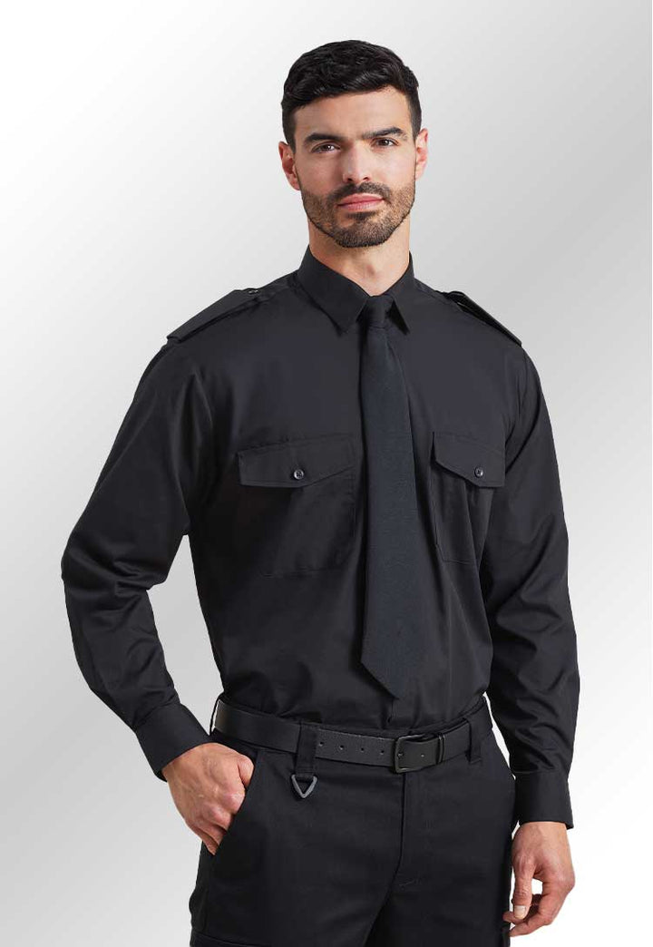 Long Sleeve Pilot Shirt - The Work Uniform Company