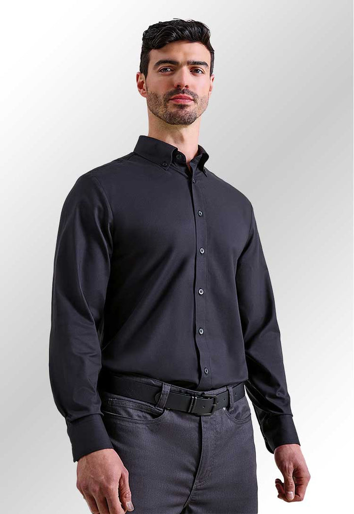 Men's ‘Supreme’ Oxford Long Sleeve Shirt - The Work Uniform Company
