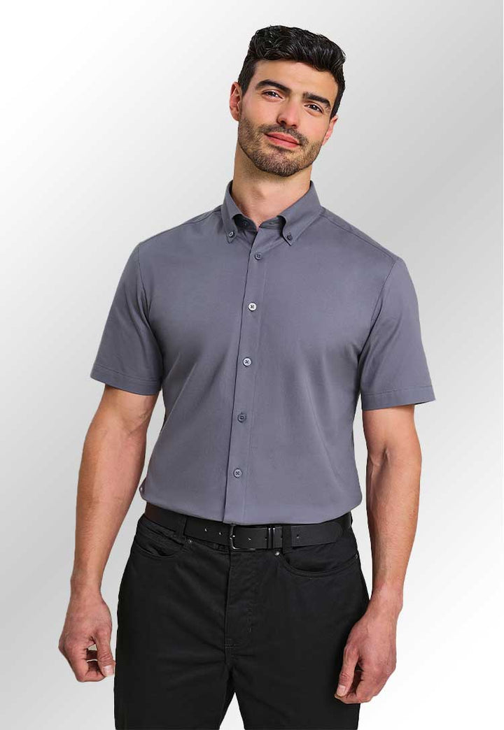 Men's ‘Supreme’ Oxford Short Sleeve Shirt - The Work Uniform Company