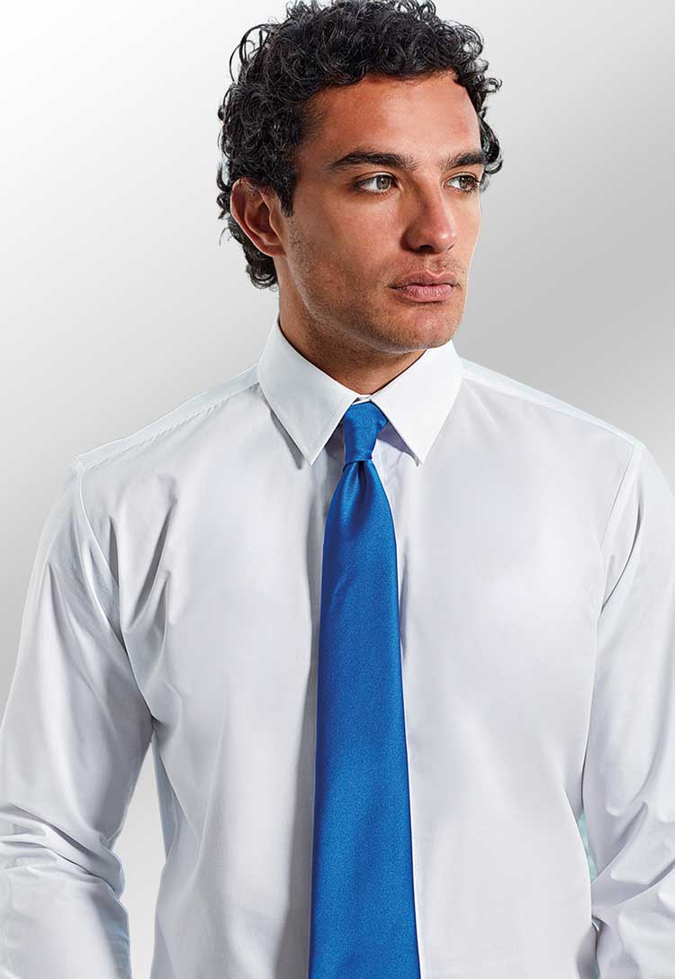 Colours Satin Tie PR750 - The Work Uniform Company