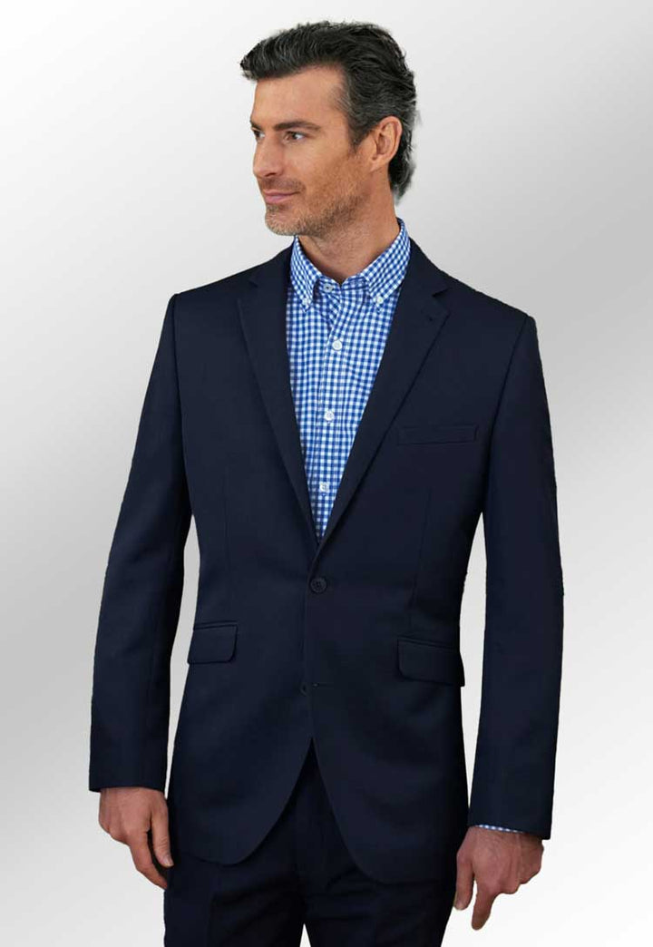 Clip of Model Wearing Jupiter Tailored Fit Jacket 3344 in Black