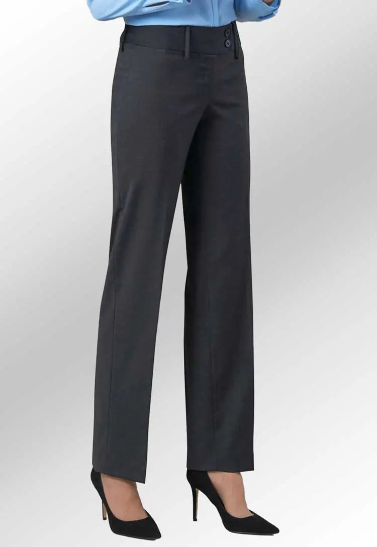 Clip of Model Wearing Miranda Parallel Leg Trousers 2181 in Navy