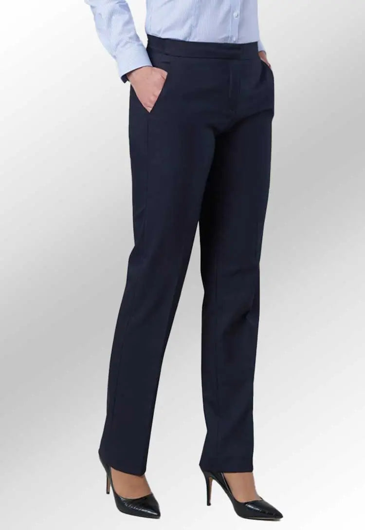 Clip of Model Wearing the Reims Tailored Fit Trousers 2327 in Charcoal