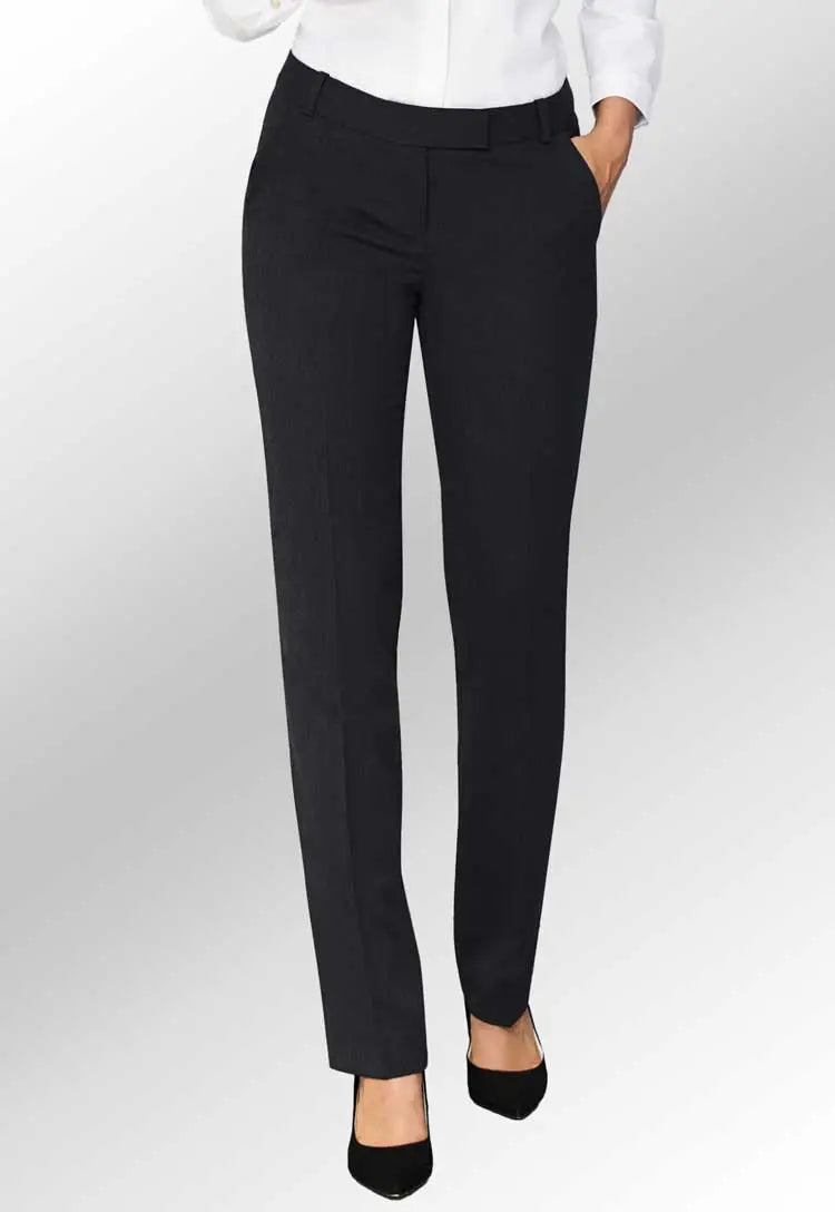 Clip of model wearing the Astoria Ladies Trousers in Charcoal