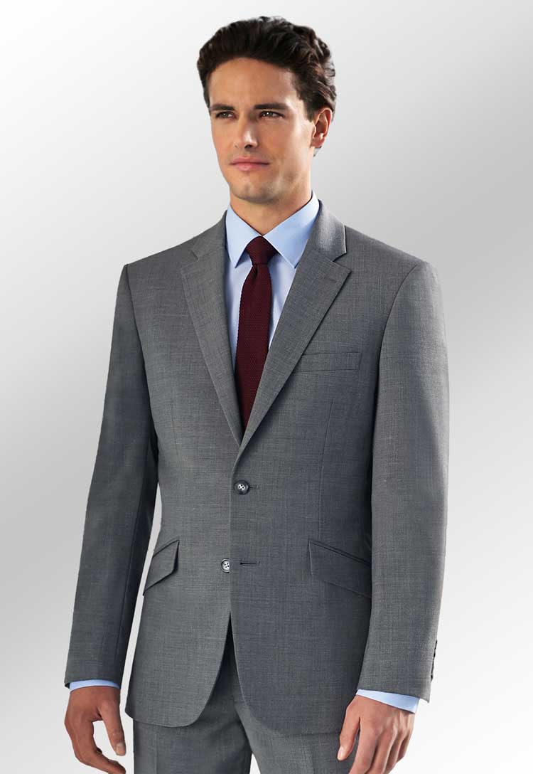 Clip of Model Wearing Avalino Tailored Fit Jacket 5647 in Black