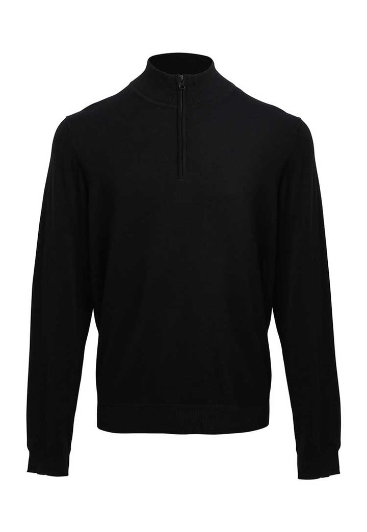 ¼ Zip Knitted Sweater - The Work Uniform Company