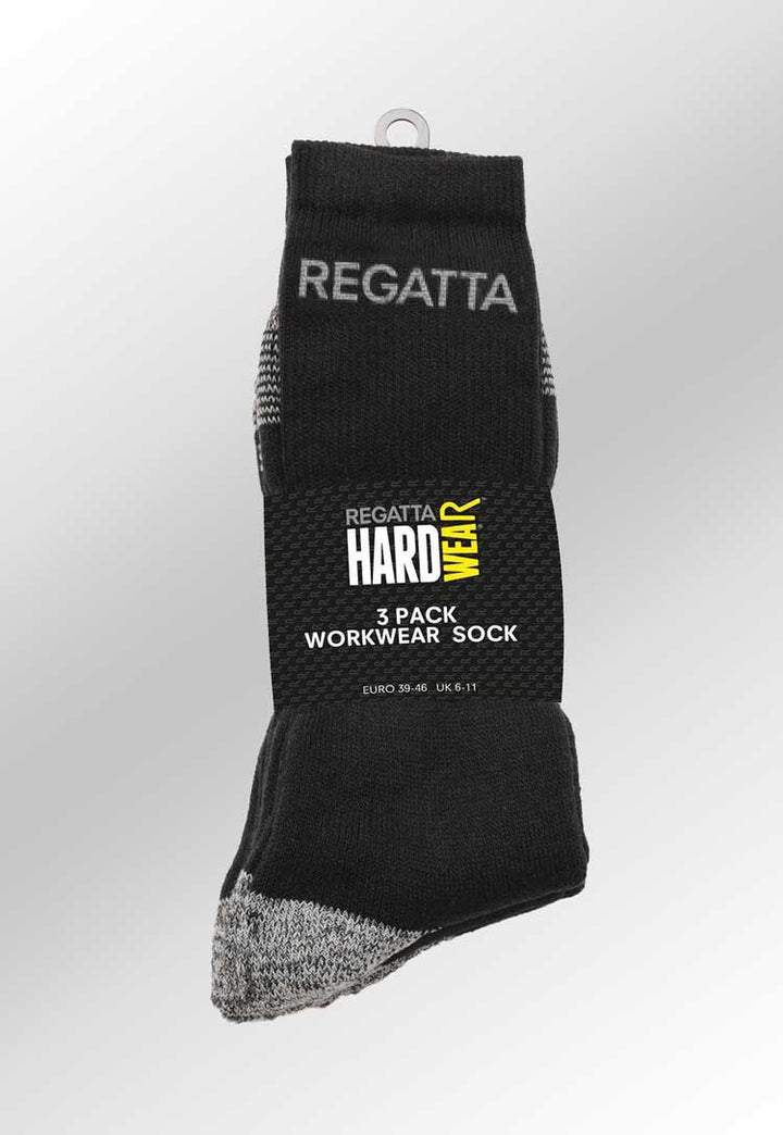 3 - Pack Work Socks RG287 - The Work Uniform Company
