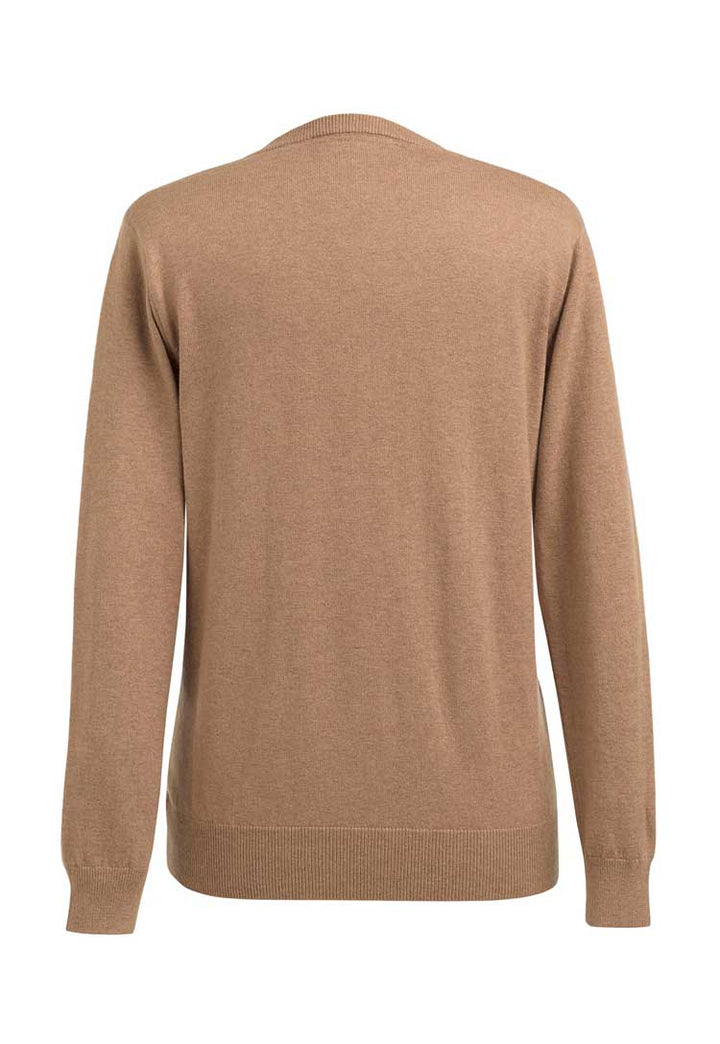 Riga Merino Wool V Neck Jumper - The Work Uniform Company