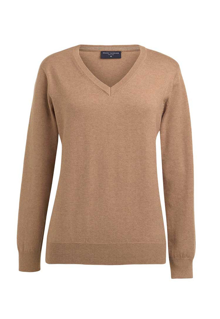 Riga Merino Wool V Neck Jumper - The Work Uniform Company