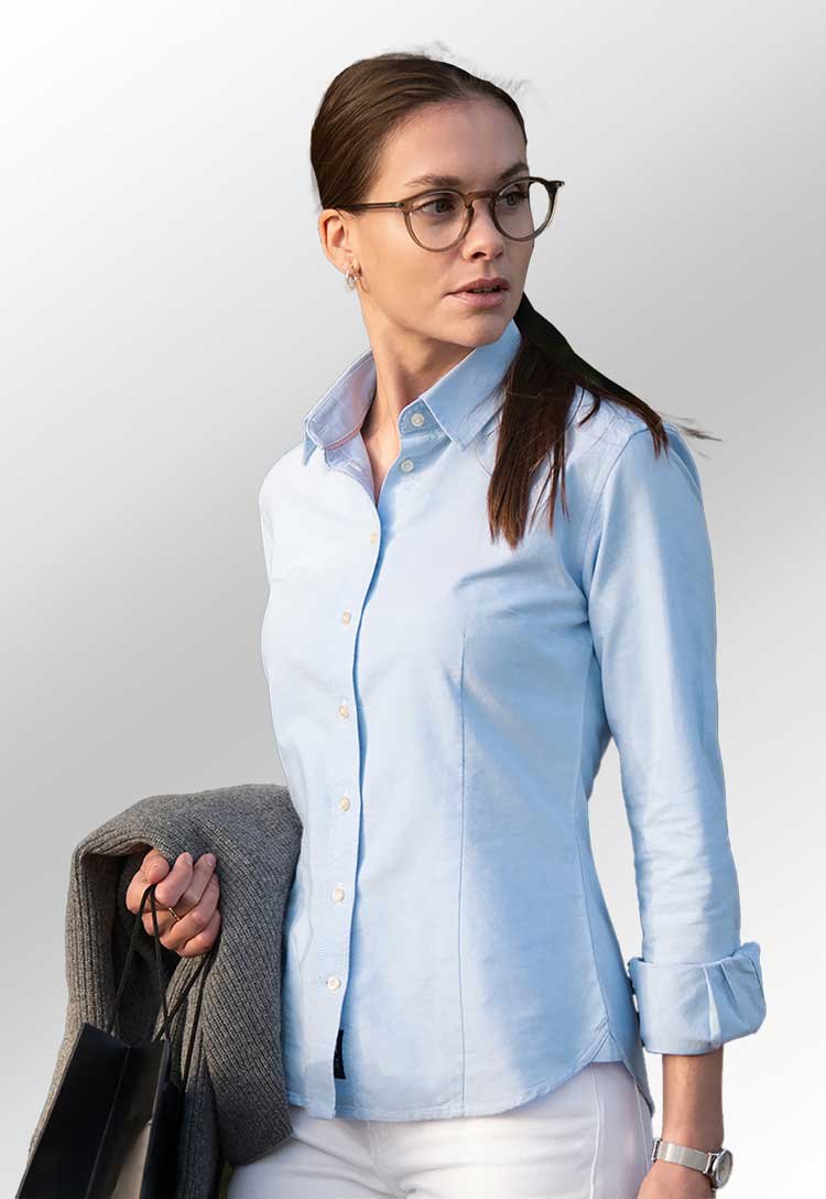 Women’s Rochester Classic Oxford Shirt - The Work Uniform Company