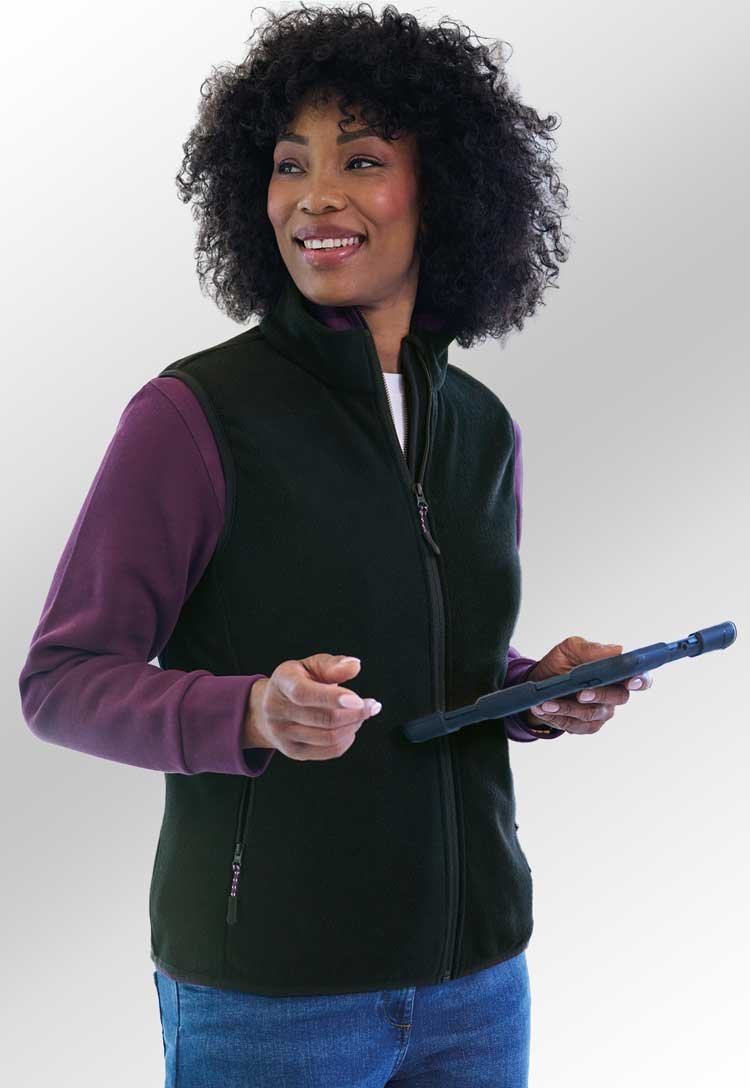 Savannah Core Fleece Gilet | Brook Taverner – The Work Uniform Company