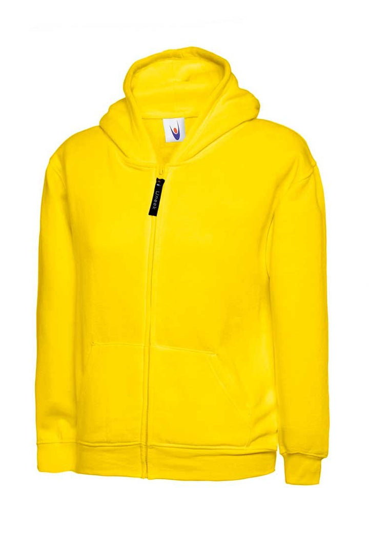 School Uniform Full Zip Hooded Sweatshirt with School Logo* - The Work Uniform Company