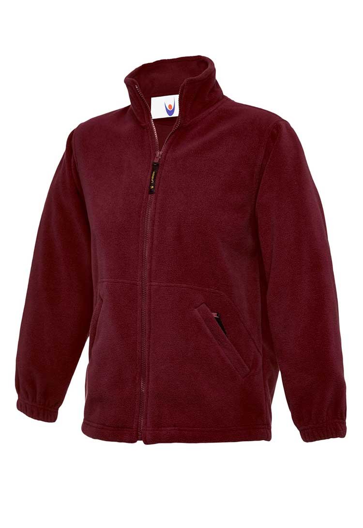 Bundle of 5 School Uniform Full Zip Fleece Jacket - The Work Uniform Company