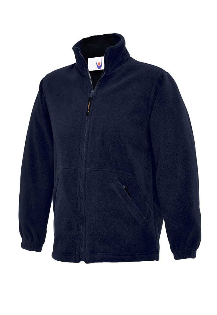 Bundle of 5 School Uniform Full Zip Fleece Jacket - The Work Uniform Company