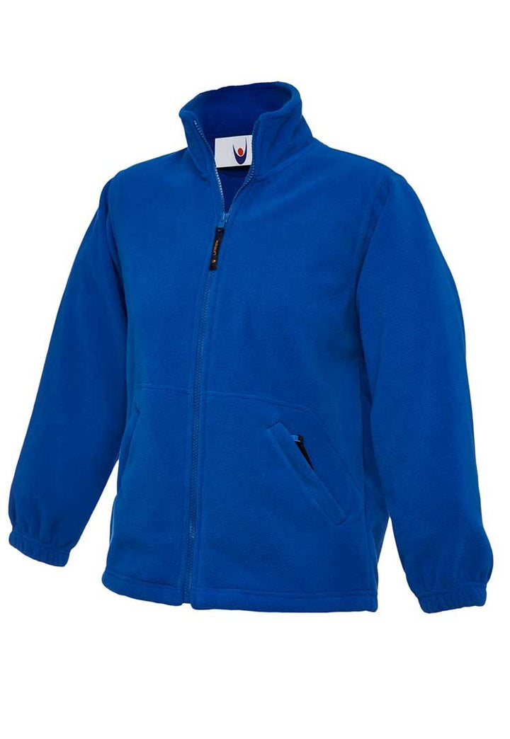 Bundle of 5 School Uniform Full Zip Fleece Jacket - The Work Uniform Company