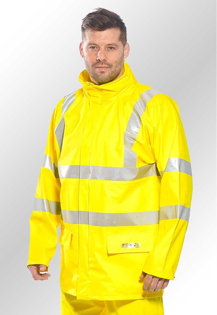 Sealtex Flame Hi Vis Jacket FR41 - The Work Uniform Company