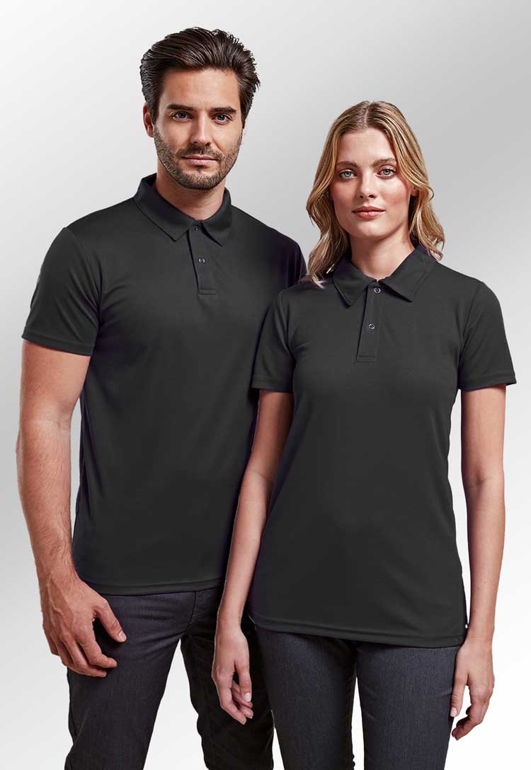 Coolchecker Studded Polo PR612 - The Work Uniform Company