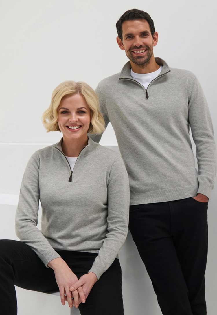 Taylor 1/4 Zip Jumper - The Work Uniform Company