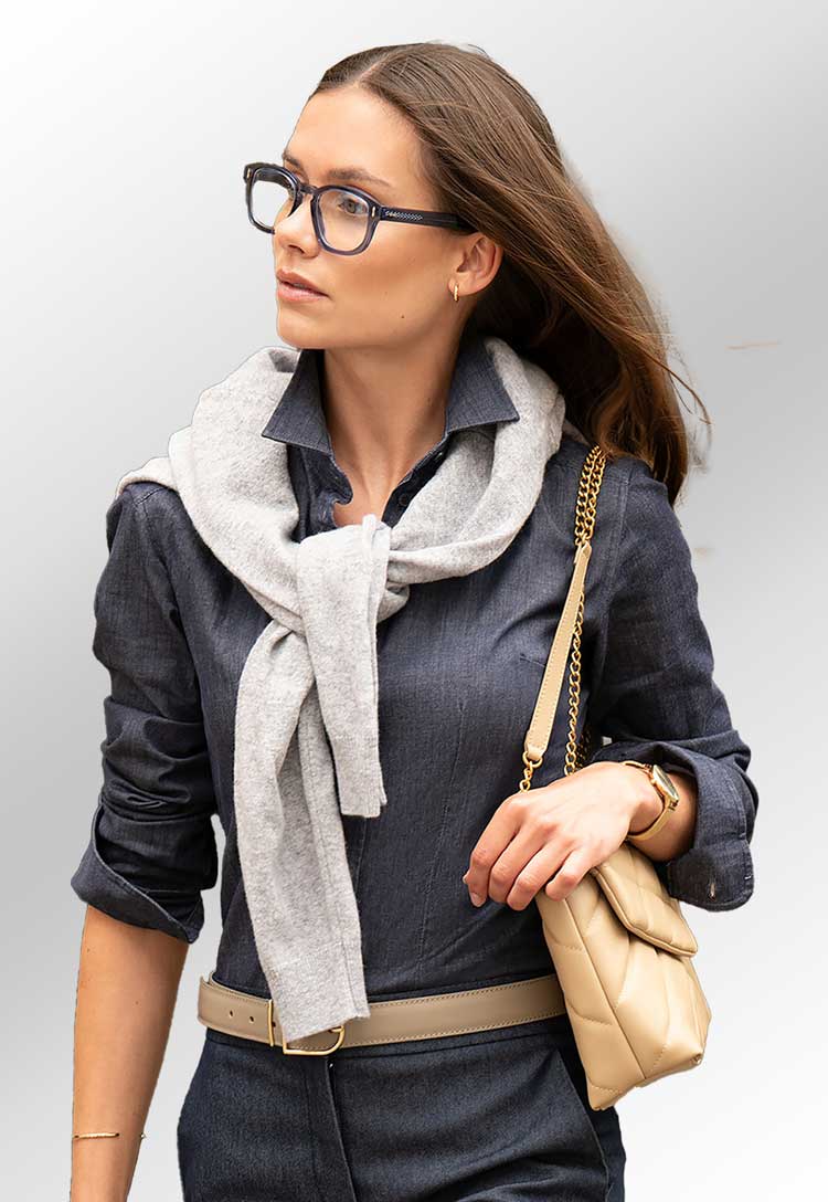 Women’s Torrance Denim Shirt - The Work Uniform Company