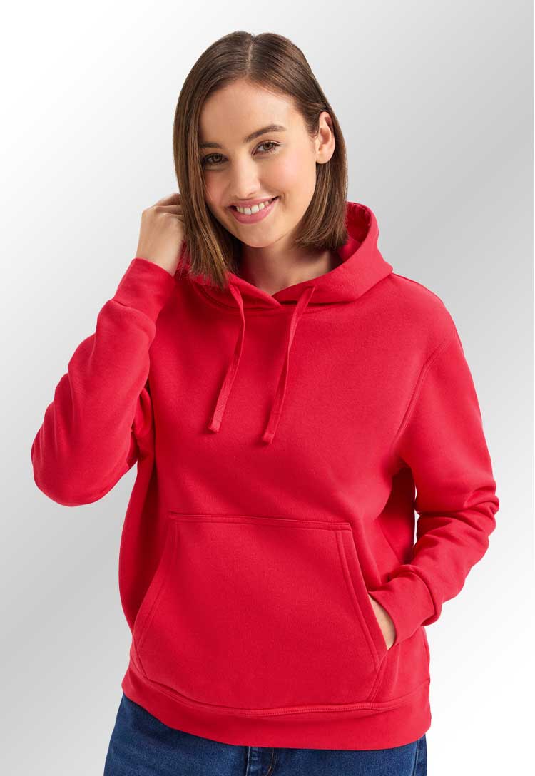 Ladies Deluxe Hooded Sweatshirt UC510 - The Work Uniform Company