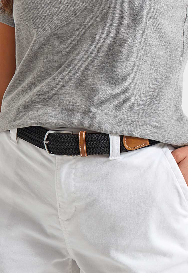 Vintage Wash Canvas Belt AQ905 - The Work Uniform Company