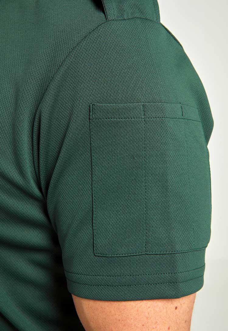 Ambulance Wicking Polo Shirt with Logos - The Work Uniform Company