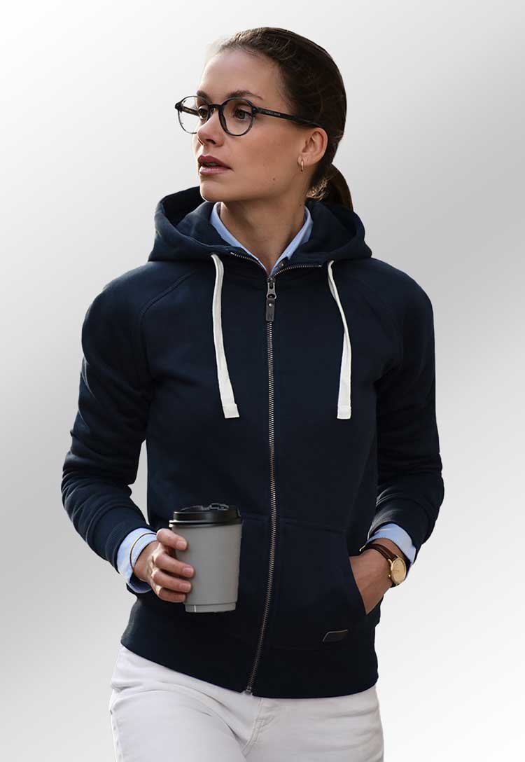 Williamsburg Women’s Hooded Sweatshirt - The Work Uniform Company