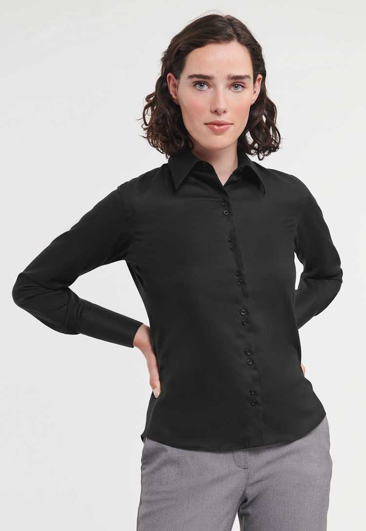 Women's Long Sleeve Ultimate Non - Iron Shirt - The Work Uniform Company