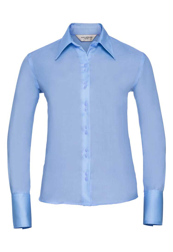 Women's Long Sleeve Ultimate Non - Iron Shirt - The Work Uniform Company