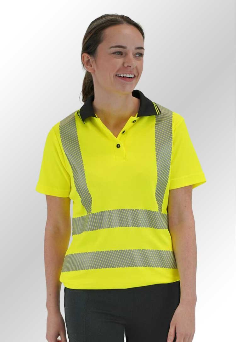 Women's Pro Polo Shirt LW72 - The Work Uniform Company
