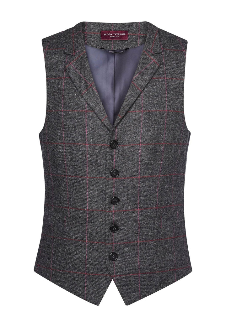 Memphis Men's Tweed Waistcoat - The Work Uniform Company