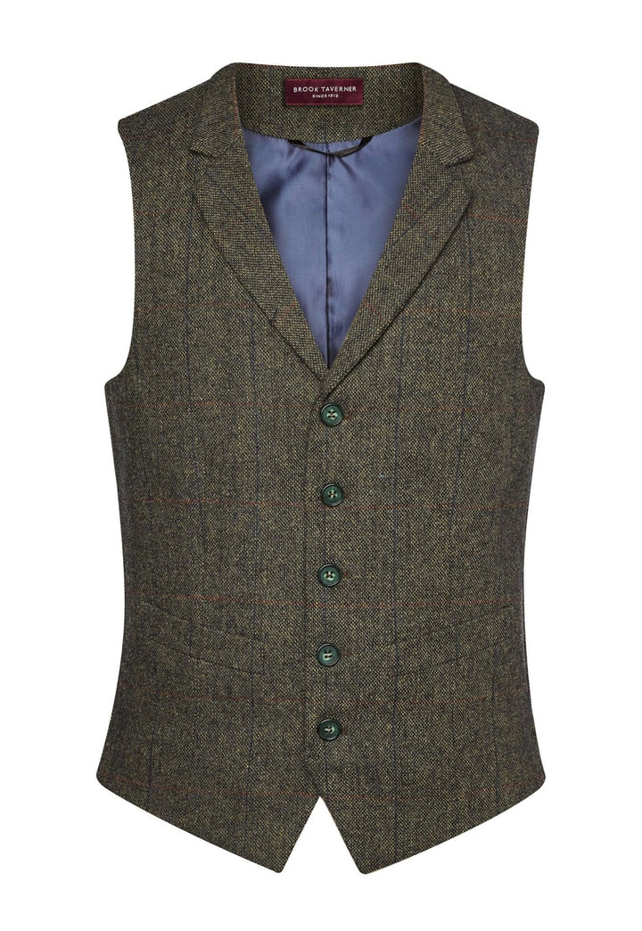 Memphis Men's Tweed Waistcoat - The Work Uniform Company