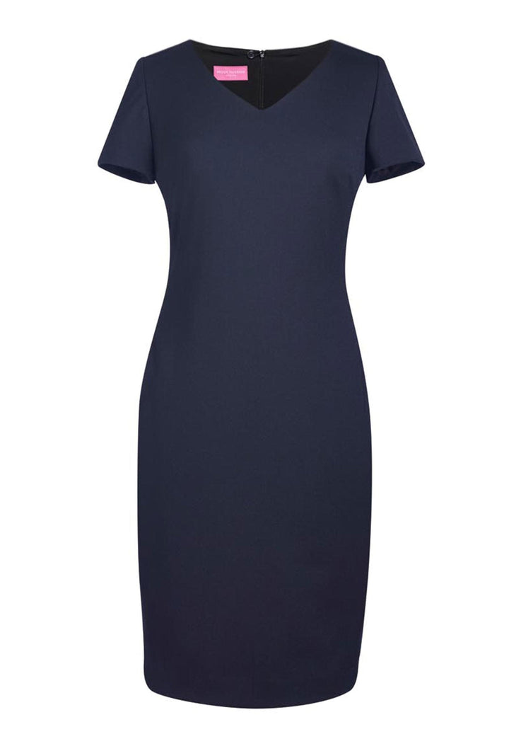 Corinthia V Neck Dress - The Work Uniform Company