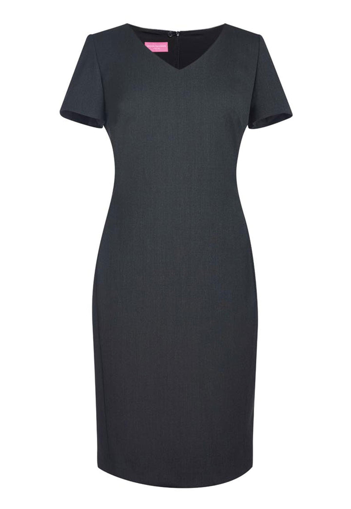 Corinthia V Neck Dress - The Work Uniform Company