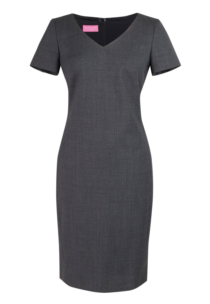 Corinthia V Neck Dress - The Work Uniform Company