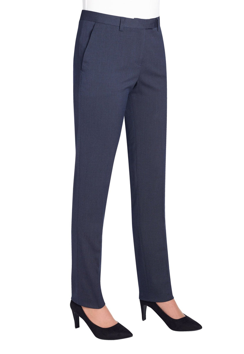 Ladies navy 2024 dress trousers