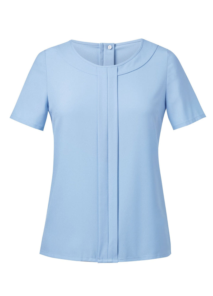 Verona Crepe de Chine Blouse - The Work Uniform Company