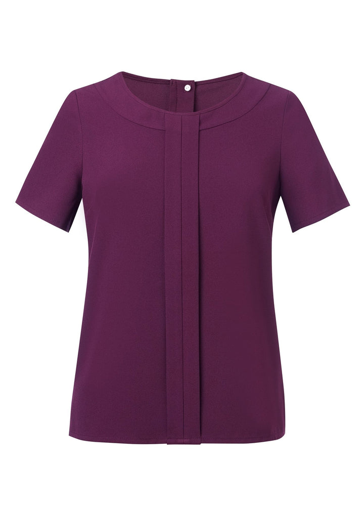 Verona Crepe de Chine Blouse - The Work Uniform Company