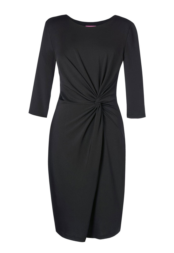 Black Stretch Funeral Dress - The Work Uniform Company