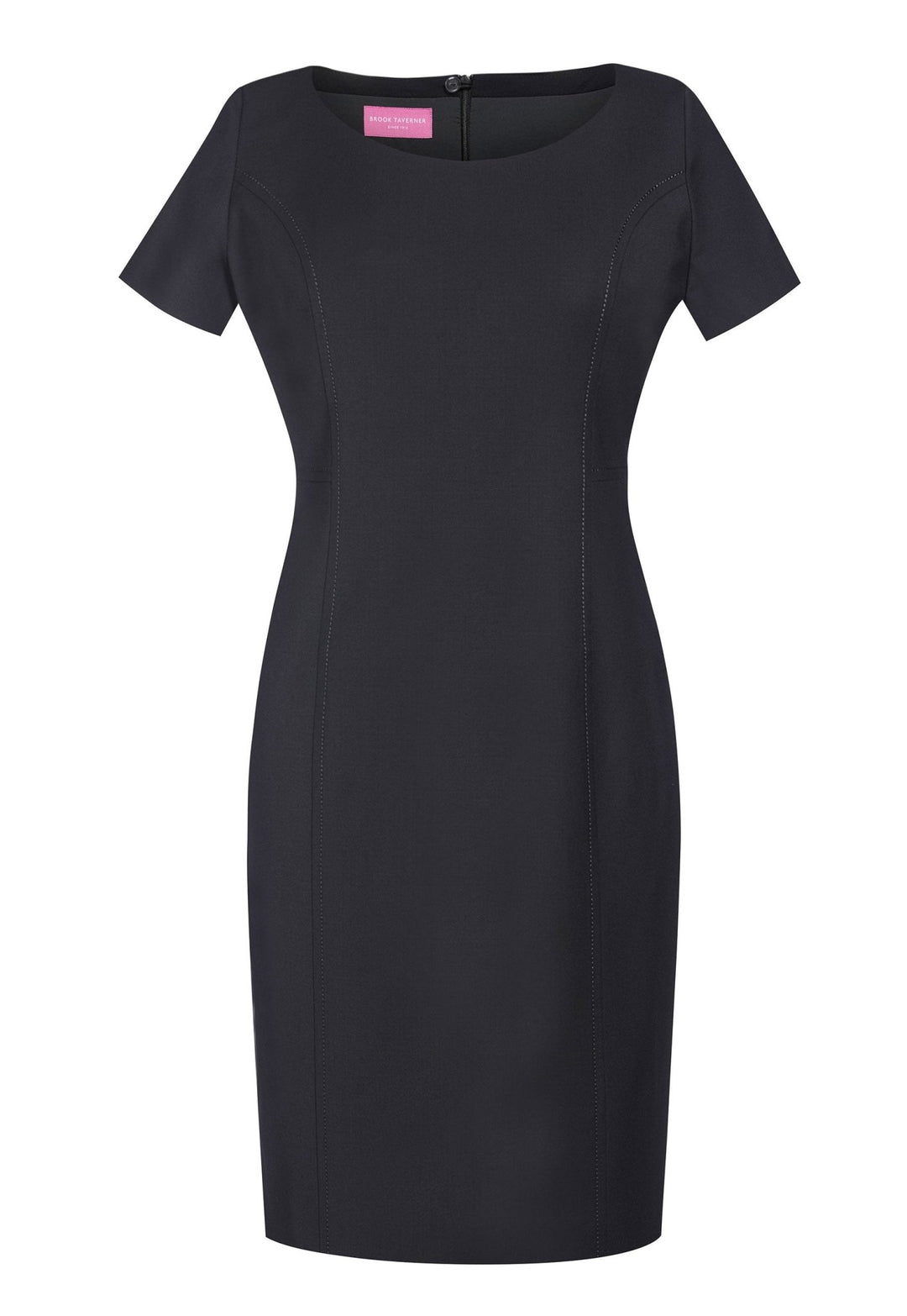 Black Shift Funeral Dress - The Work Uniform Company