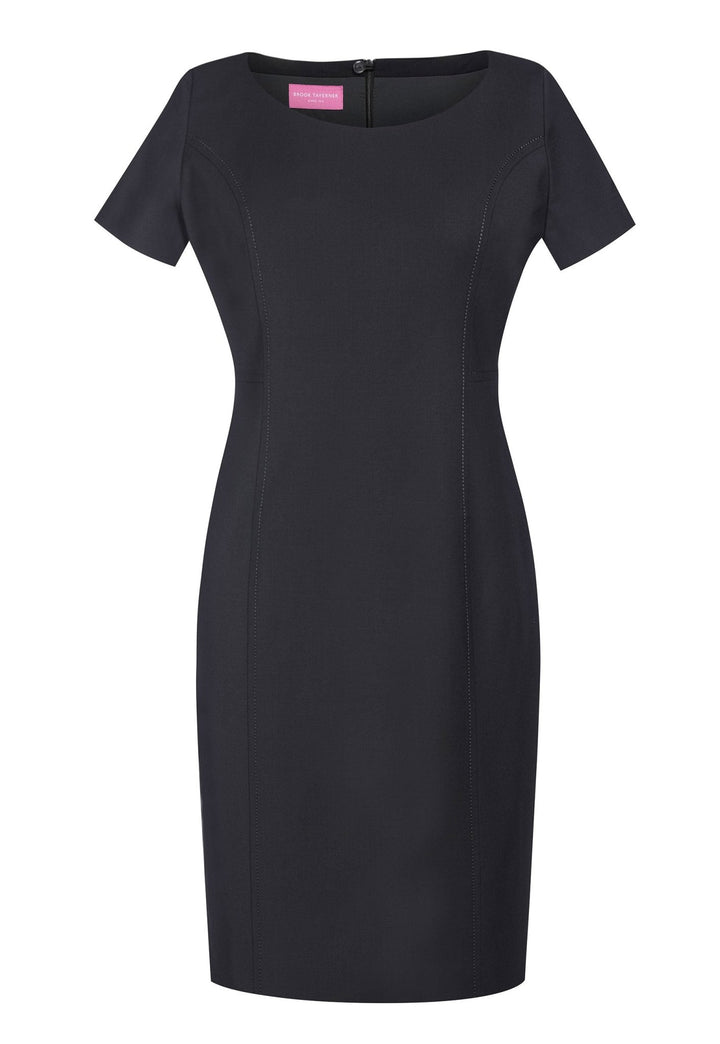 Black Shift Funeral Dress - The Work Uniform Company