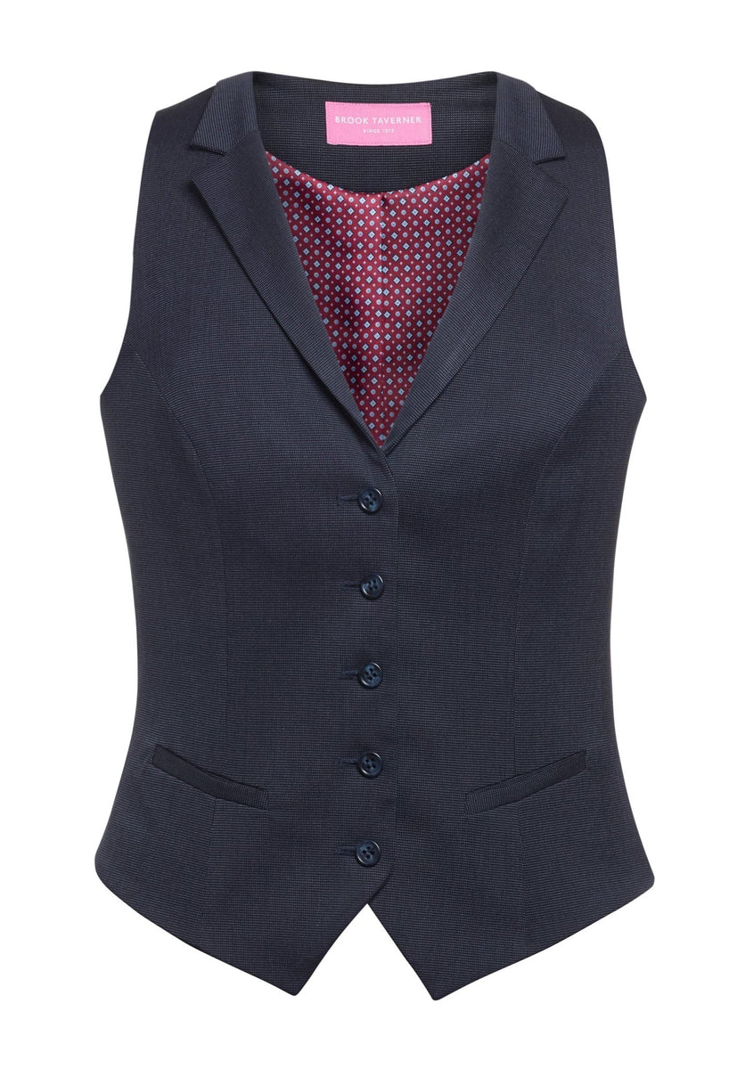 Brook Taverner Larissa Womens Waistcoat The Work Uniform Company