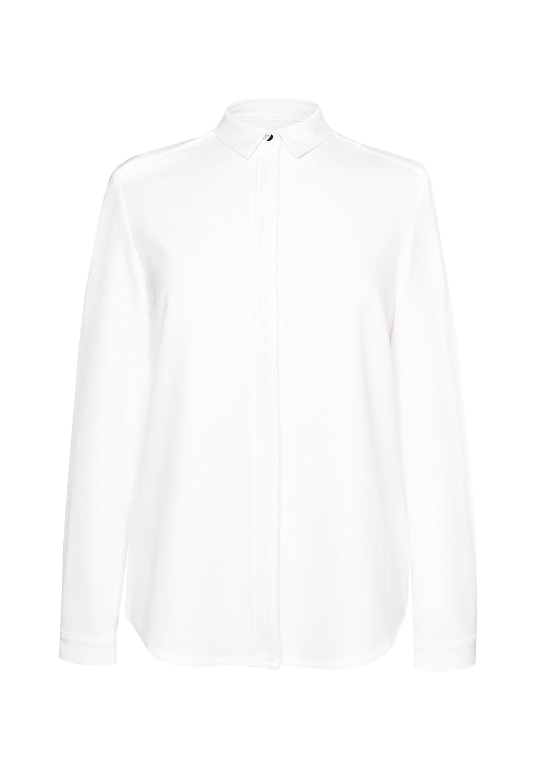 Capri Crepe de Chine Blouse - The Work Uniform Company