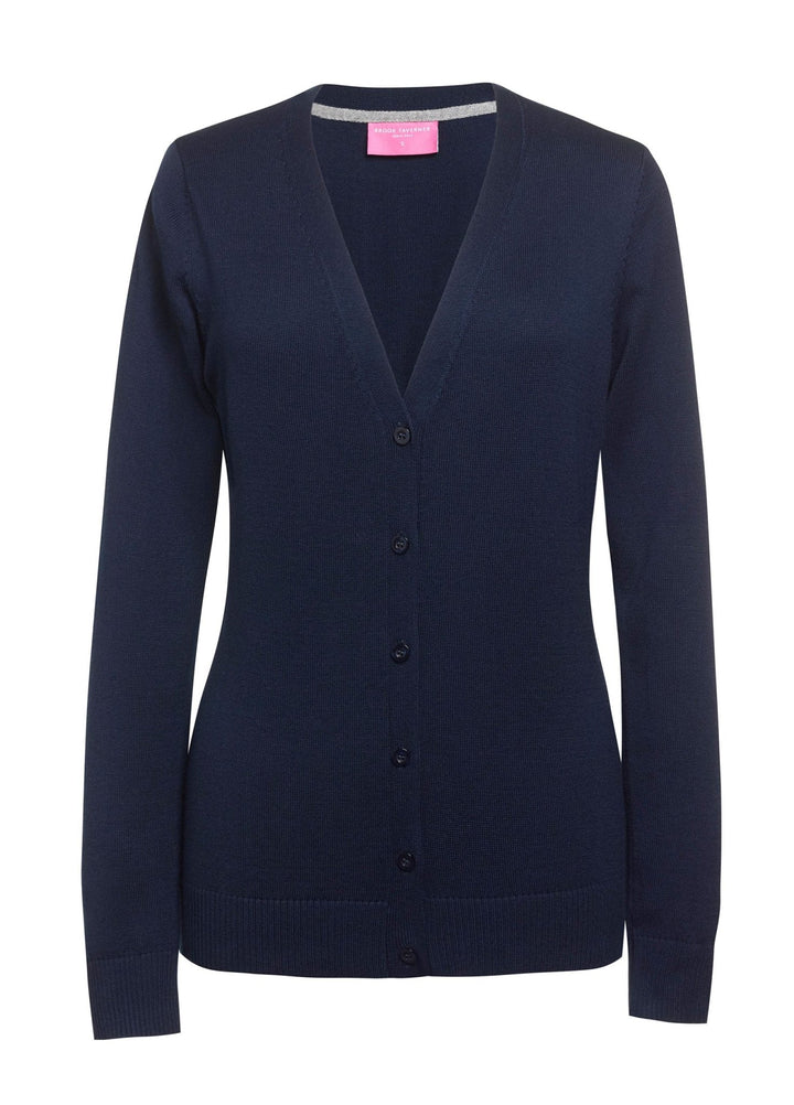 Augusta V - Neck Cardigan - The Work Uniform Company