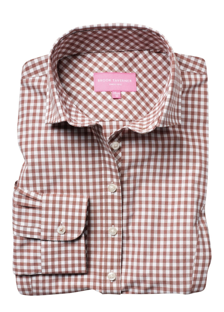 Kansas Ladies Check Shirt - The Work Uniform Company