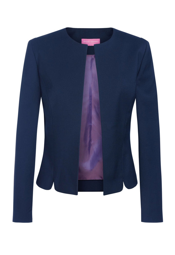 Rosa Collarless Jacket - The Work Uniform Company