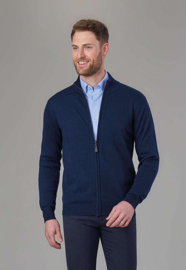 Columbus Full Zip Cardigan - The Work Uniform Company